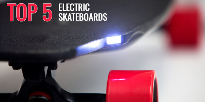 top5 motorized skateboard